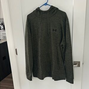 Under Armour Men's Dark Olive Green Hooded Pullover XL